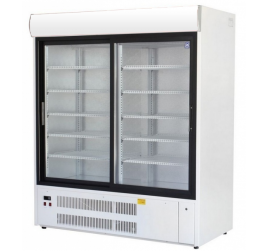 1400 literes csúszó üvegajtós hűtőszekrény